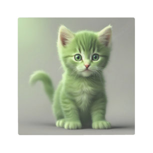 Incredible Kitten Metal Print