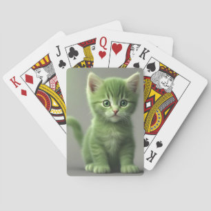 Incredible Kitten Poker Cards