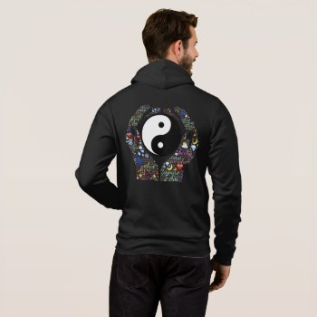 Incredible Men's Bella Canvas Full-zip Hoodie by Design_Thinking_4Y at Zazzle