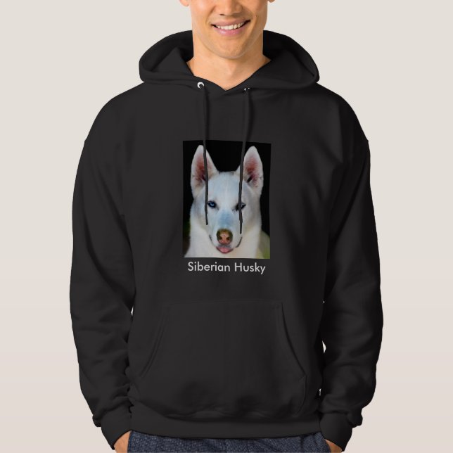 Incredible Siberian Husky Hoodie (Front)