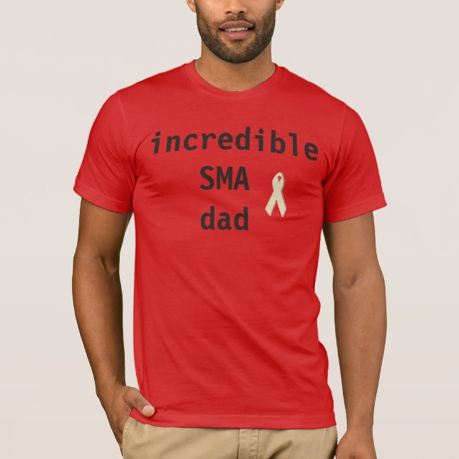 Incredible SMA Dad football jersey T-Shirt (Front)