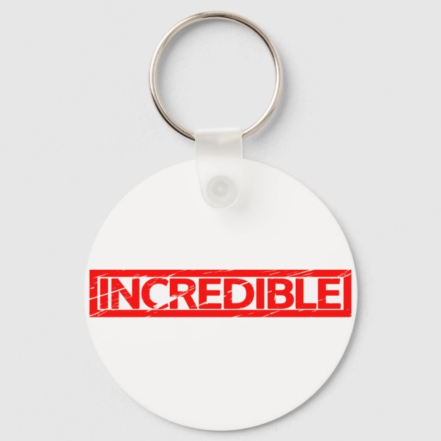 Incredible Stamp Keychain (Front)
