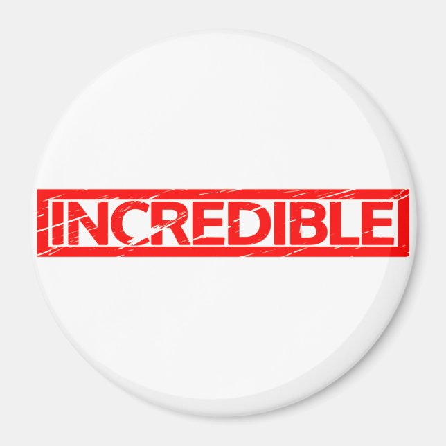 Incredible Stamp Magnet (Front)