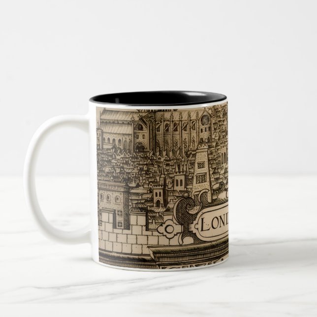 Incredible Vintage style London mug (Left)