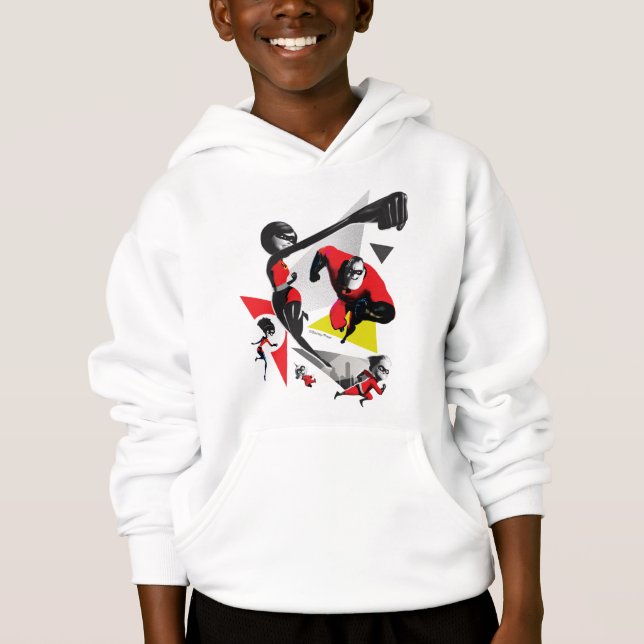Incredibles 2 | Battling Villainy Hoodie (Front)