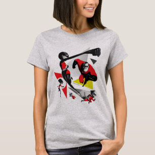Incredibles 2 Battling Villainy T-Shirt