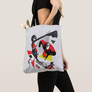 Incredibles 2 Battling Villainy Tote Bag