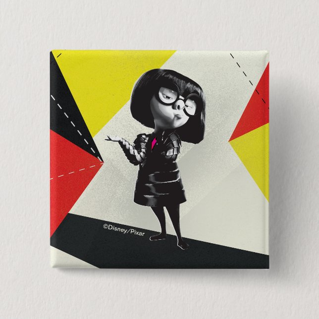 Incredibles 2 | Edna - It's My Way Button (Front)