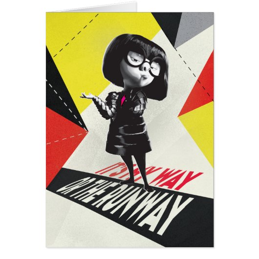 Incredibles 2 | Edna - It's My Way Cards (Front)