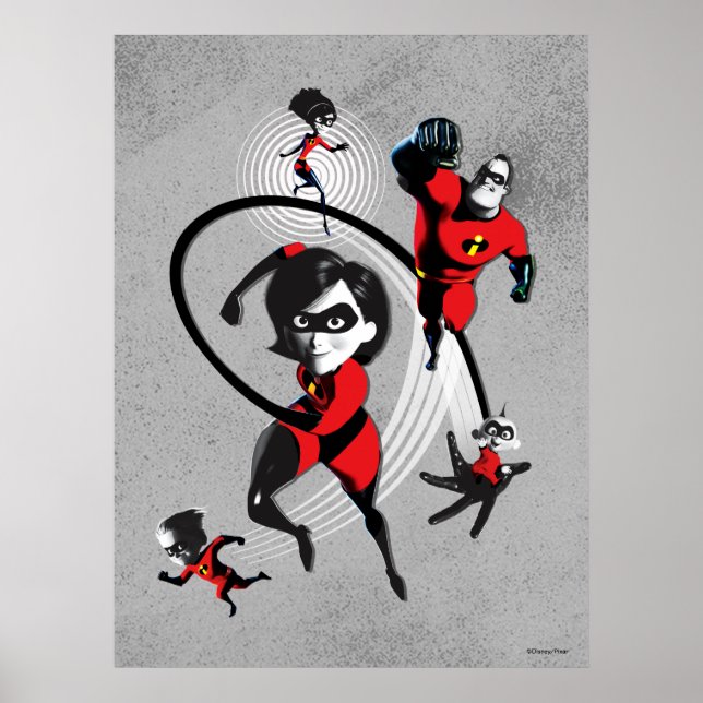 Incredibles 2 | Elite Crime Fighters 2 Poster (Front)