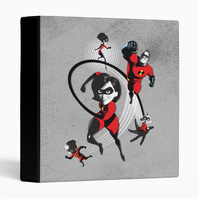Incredibles 2 | Elite Crime Fighters Binder (Front/Spine)