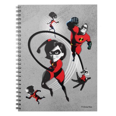 Incredibles 2 | Elite Crime Fighters Notebook