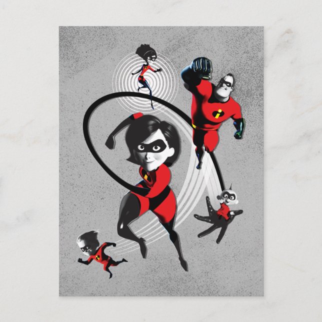 Incredibles 2 | Elite Crime Fighters Postcard (Front)