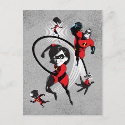 Incredibles 2 | Elite Crime Fighters Postcard