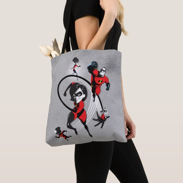 Incredibles 2 | Elite Crime Fighters Tote Bag (Close Up)