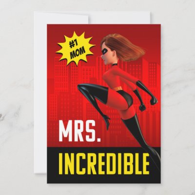 Incredibles 2 | Mrs. Incredible - #1 MOM Card