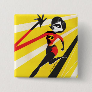 Incredibles 2 Mrs. Incredible Elastigirl Button