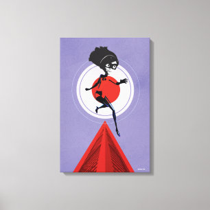 Incredibles 2   Violet Canvas Print