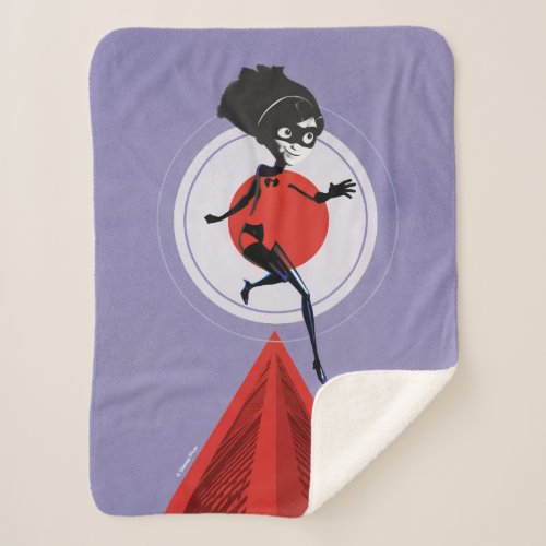 Incredibles 2  Violet Sherpa Blanket