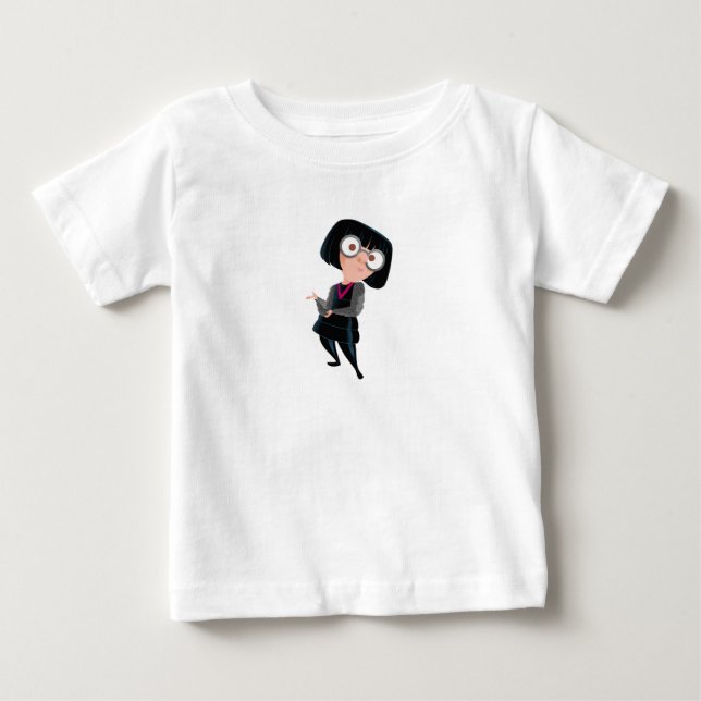 Incredibles E female scientist Disney Baby T-Shirt (Front)