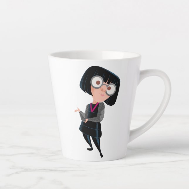 Incredibles E female scientist Disney Latte Mug (Right)