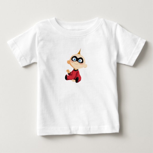 Incredibles Jack-Jack baby sitting Disney Baby T-Shirt (Front)