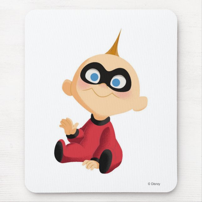Incredibles Jack-Jack baby sitting Disney Mouse Pad (Front)