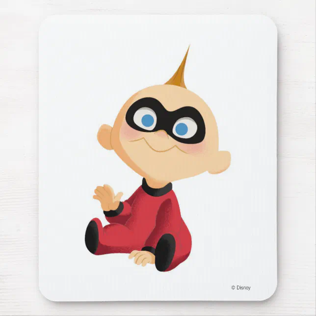 Incredibles Jack-Jack baby sitting Disney Mouse Pad
