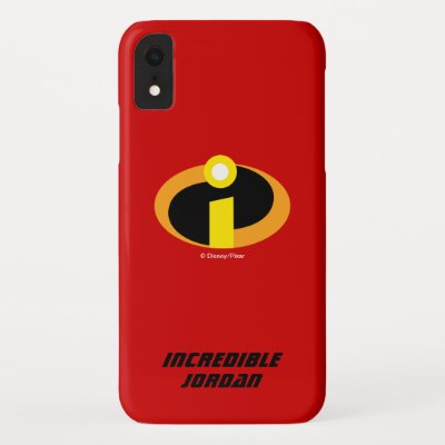 Incredibles Logo | Add your Incredible Name iPhone XR Case