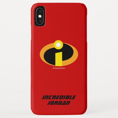 Incredibles Logo | Add your Incredible Name iPhone XS Max Case