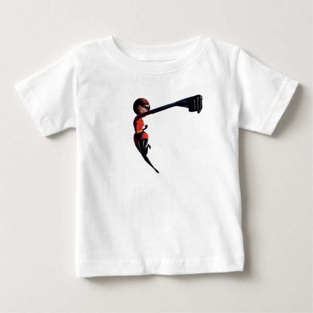 Incredibles Mrs. Incredible wife mother stretching Baby T-Shirt (Front)
