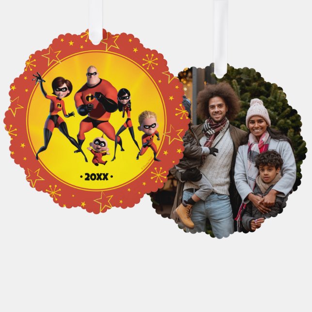 Incredibles - Multiple Ornament Card (Front/Back)