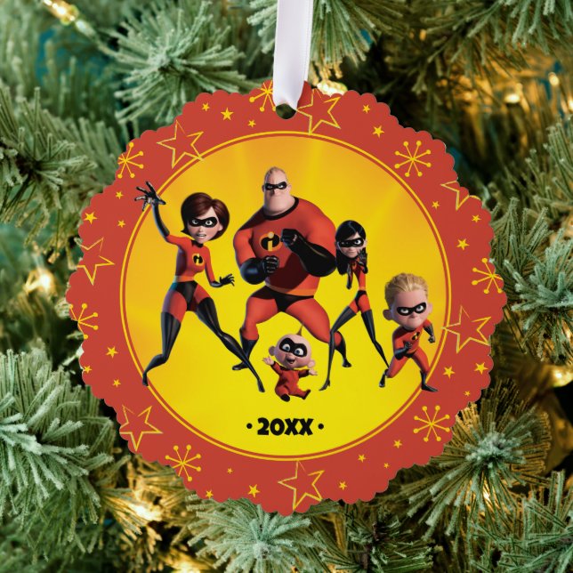 Incredibles - Multiple Ornament Card (Insitu (Tree))