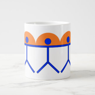 Indalo Man Blue and Orange Sun Giant Coffee Mug