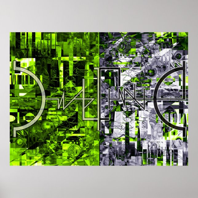 Indefinable Illustration Collage 3 Poster (Front)