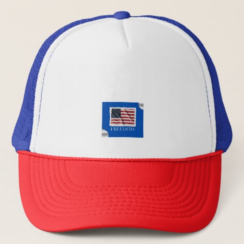 Indepedance day trucker hat