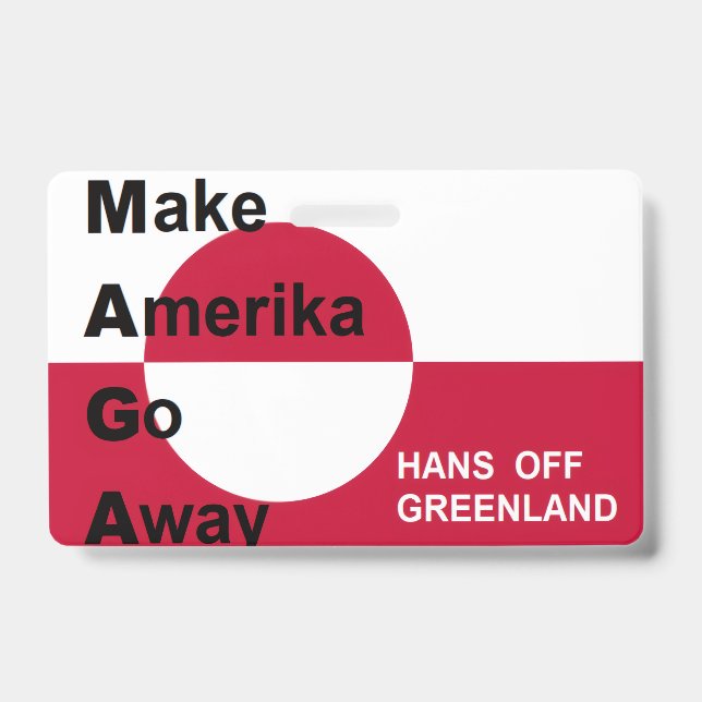 Independant Greenland Badge (Front)
