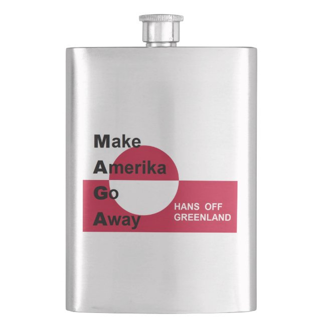 Independant Greenland Flask (Front)