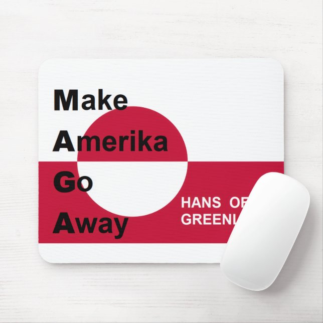 Independant Greenland Mouse Pad (With Mouse)