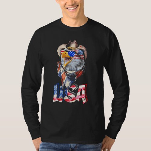 Independence 4th of July American Flag USA T_Shirt