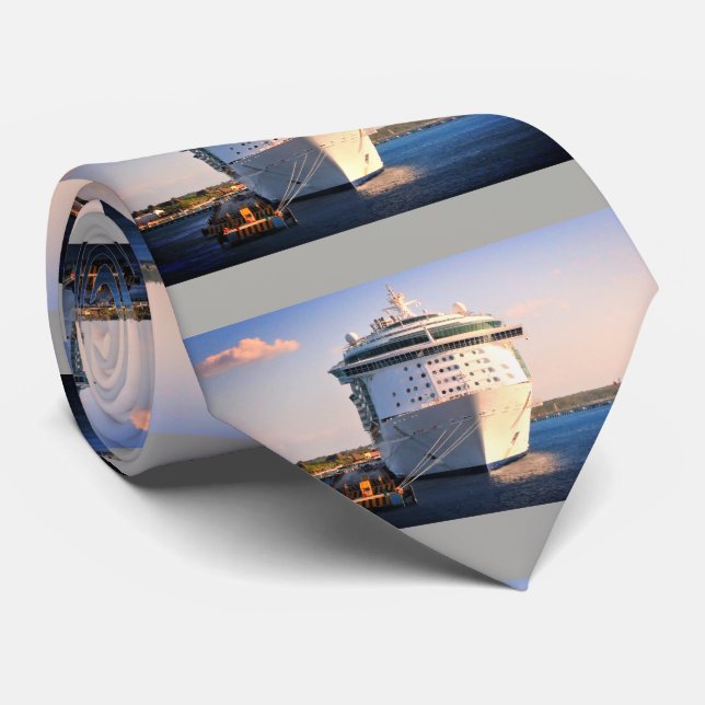 Independence at Cozumel Stripe Tie (Rolled)