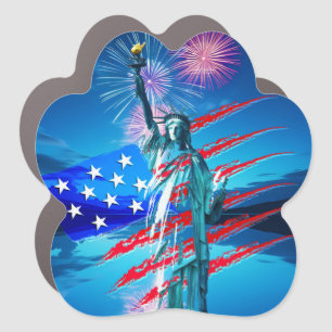 INDEPENDENCE CAR MAGNET