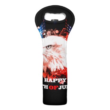 Independence Day4th of jul Wine Bag Independence Day4th of jul Wine Bag