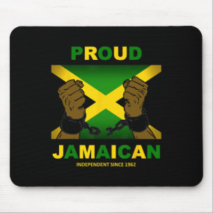 Independence Day 2024 - Proud Jamaican Mouse Pad