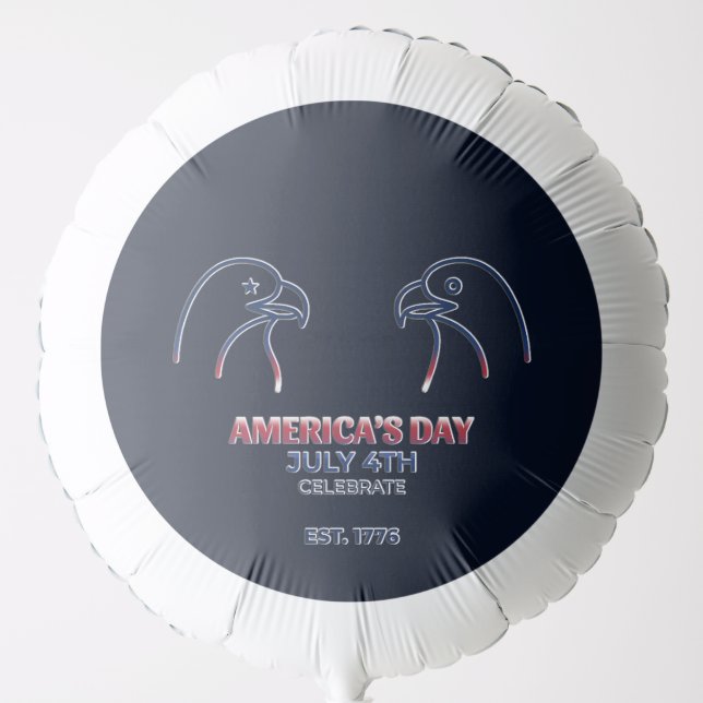 Independence Day 2026 Balloon (Front)