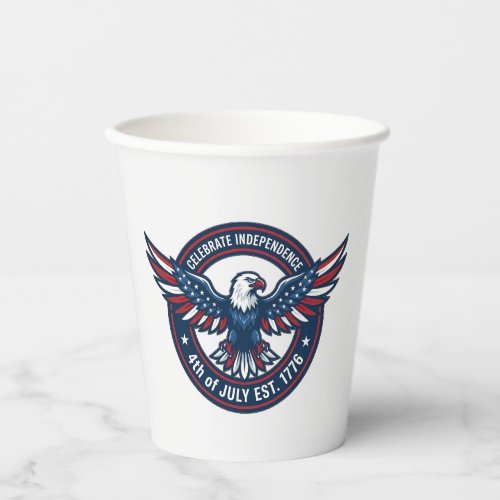 Independence Day 2026 Paper Cups