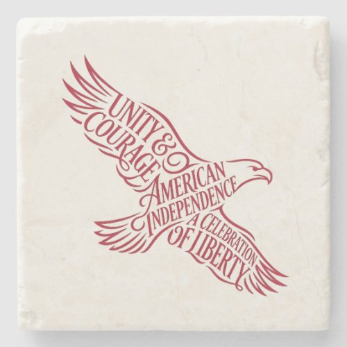 Independence Day 2026 Stone Coaster