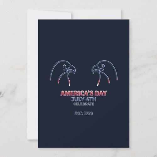 Independence Day 2026 Thank You Card