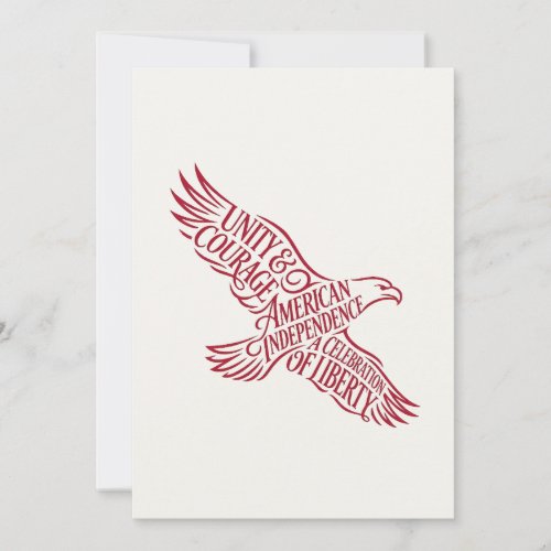 Independence Day 2026 Thank You Card