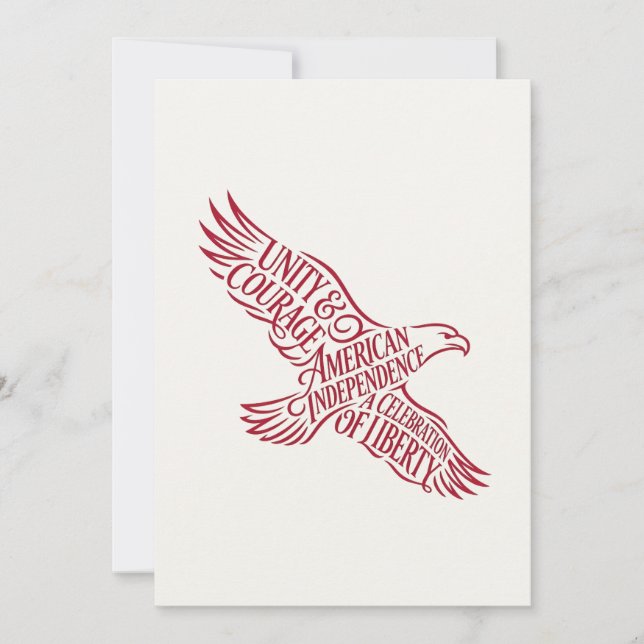 Independence Day 2026 Thank You Card (Front)
